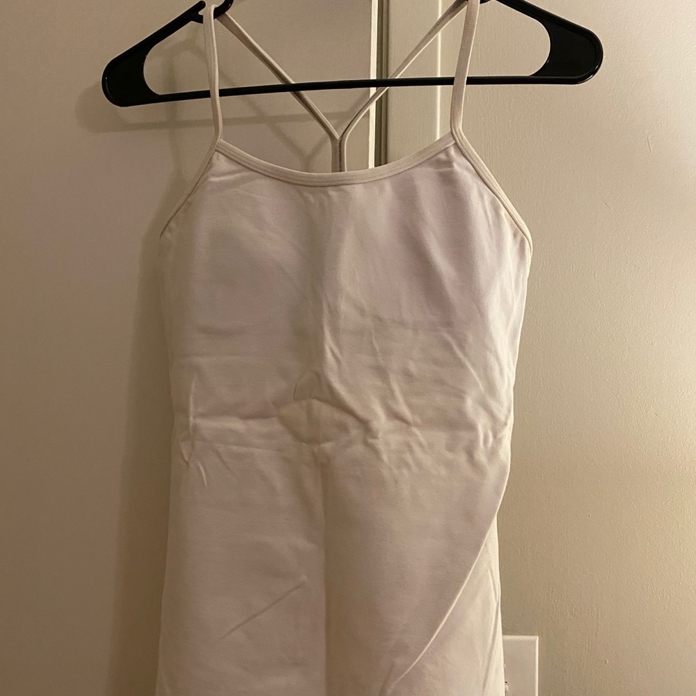 lululemon white tank